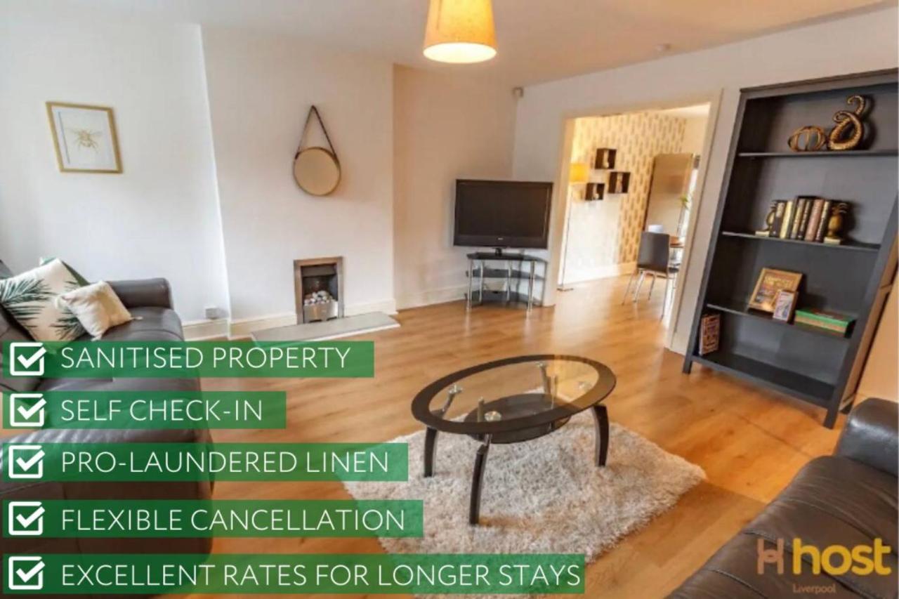 Host Liverpool - Rooms In A Spacious Coliving And Coworking Home With Garden, And Parking Close To Centre Zewnętrze zdjęcie